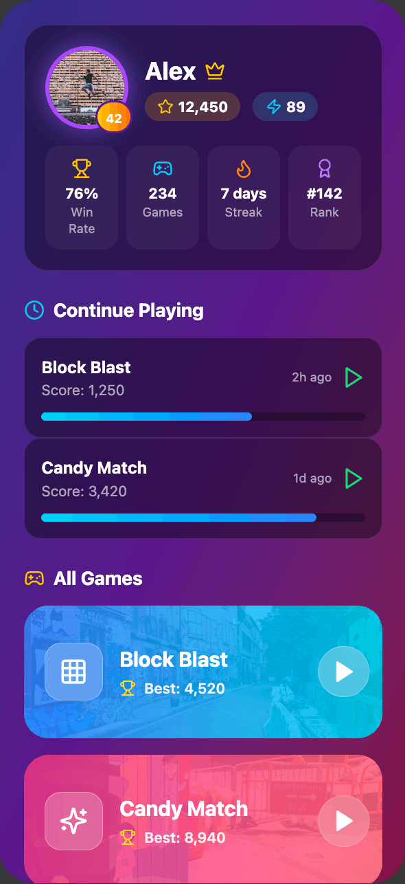Mobile playable — gameplay