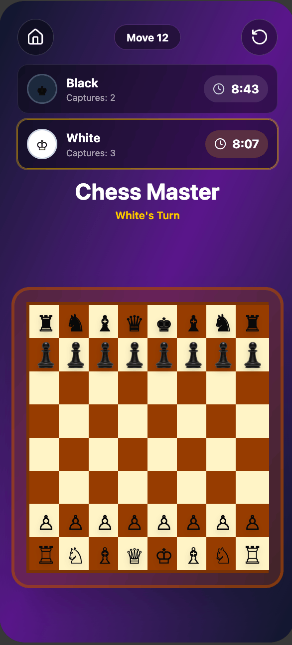 Mobile branded game — start screen