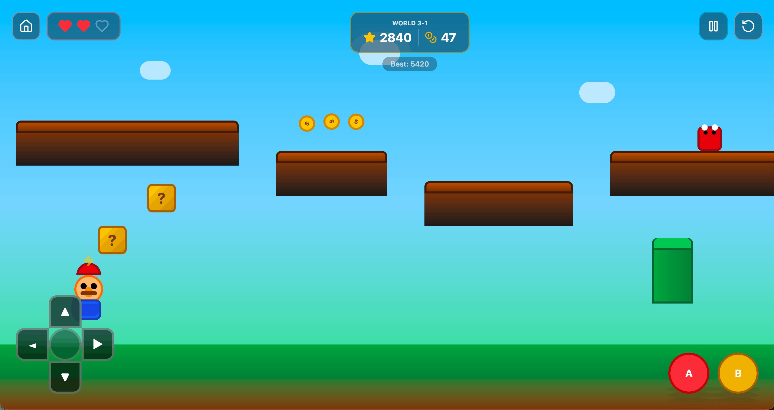iPad game — gameplay